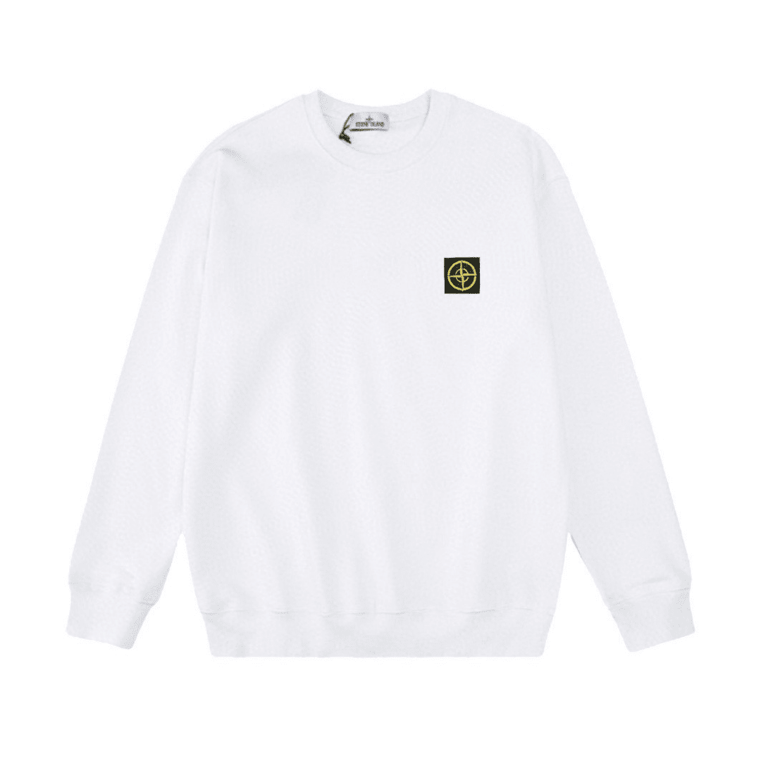 Stone Patch Monogram Hoodie