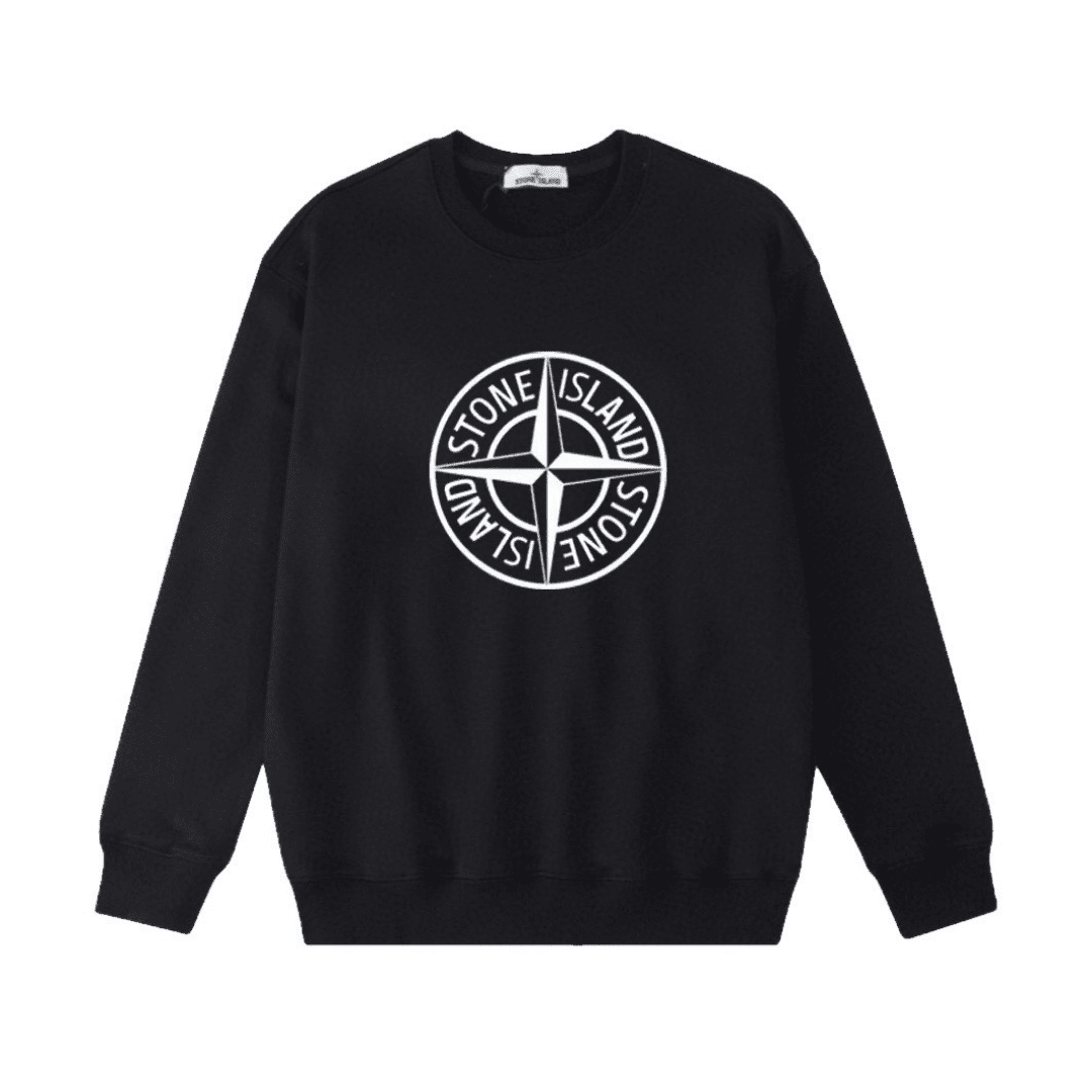 Stone Monogram Hoodie