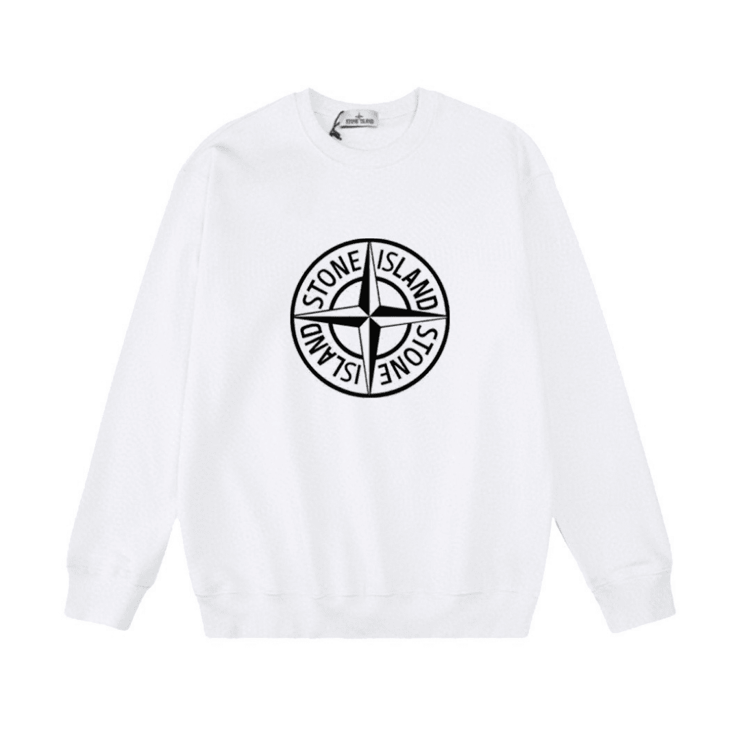 Stone Monogram Hoodie