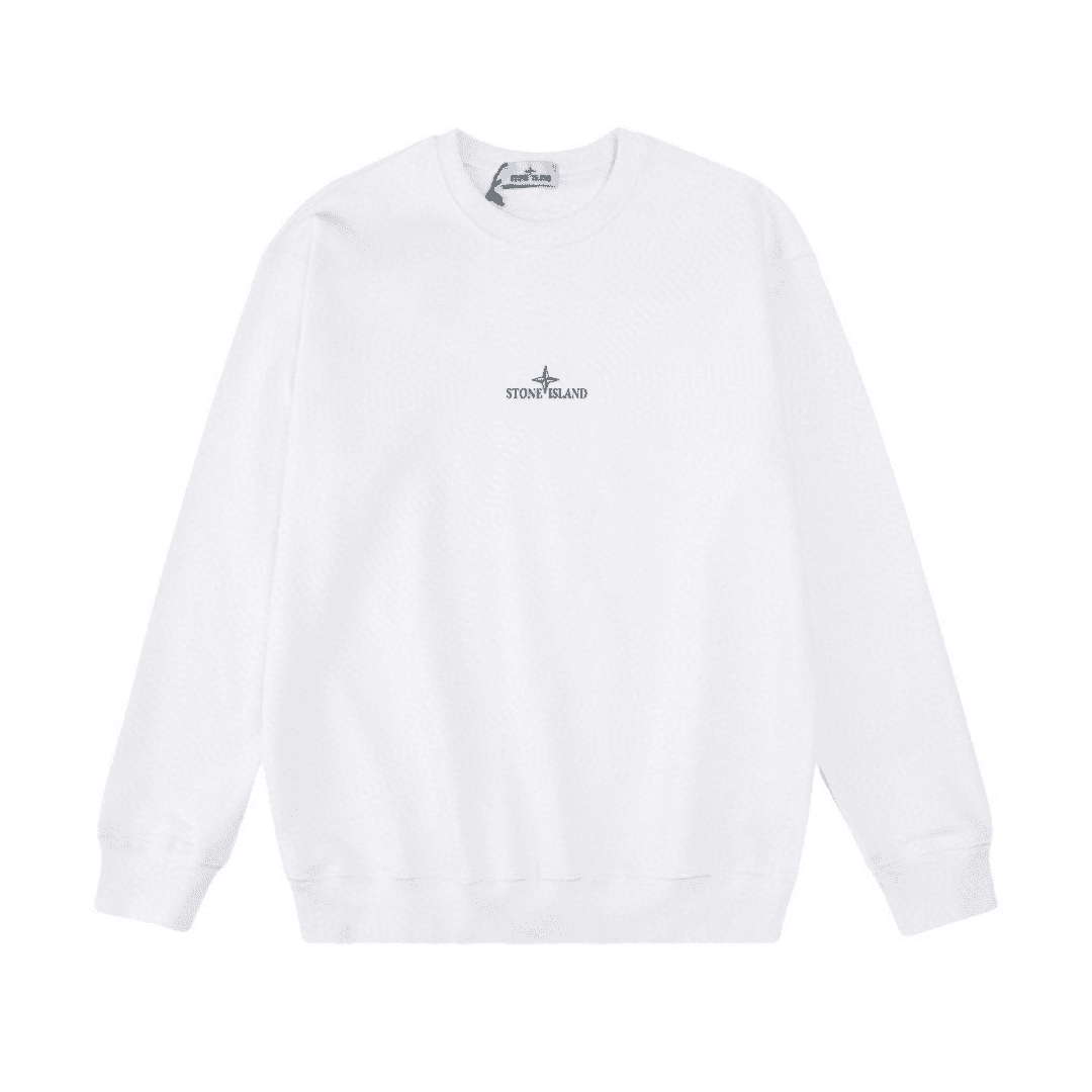 Stone Chrome Logo Hoodie