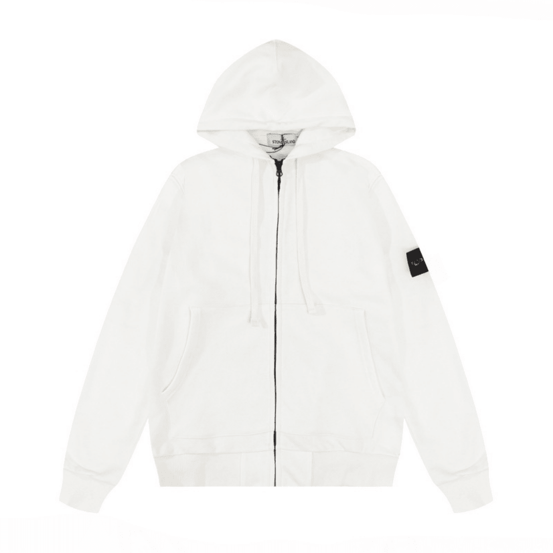Stone Hooded Jacket
