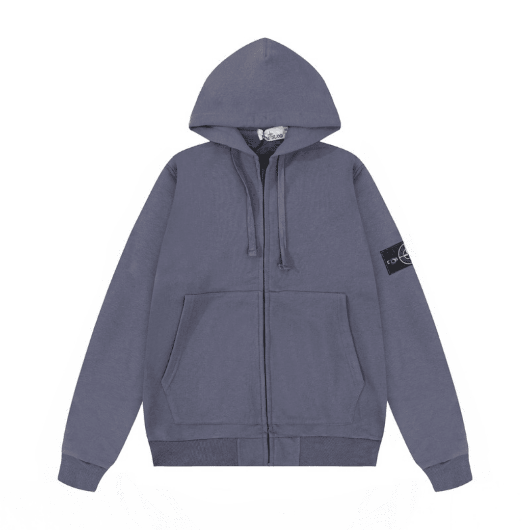 Stone Hooded Jacket