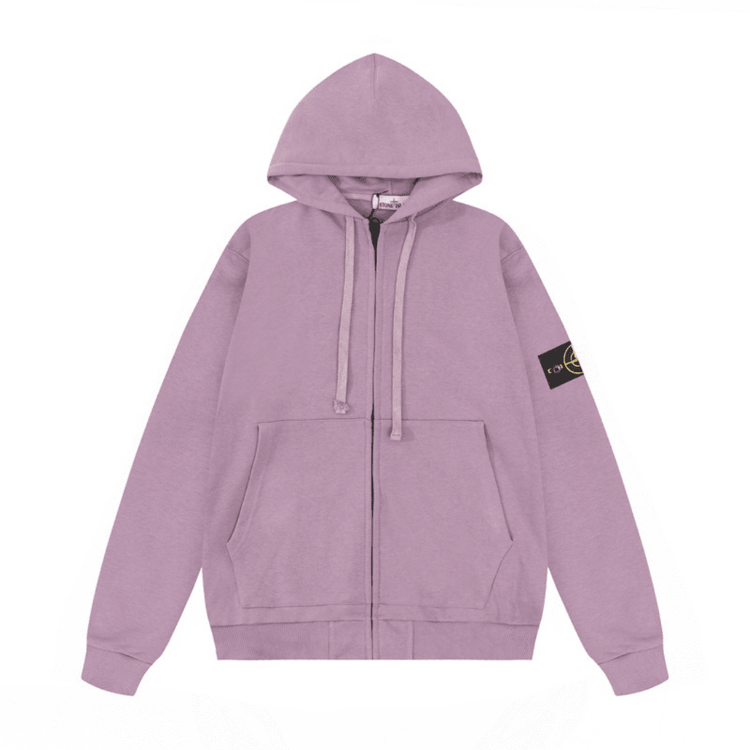 Stone Hooded Jacket