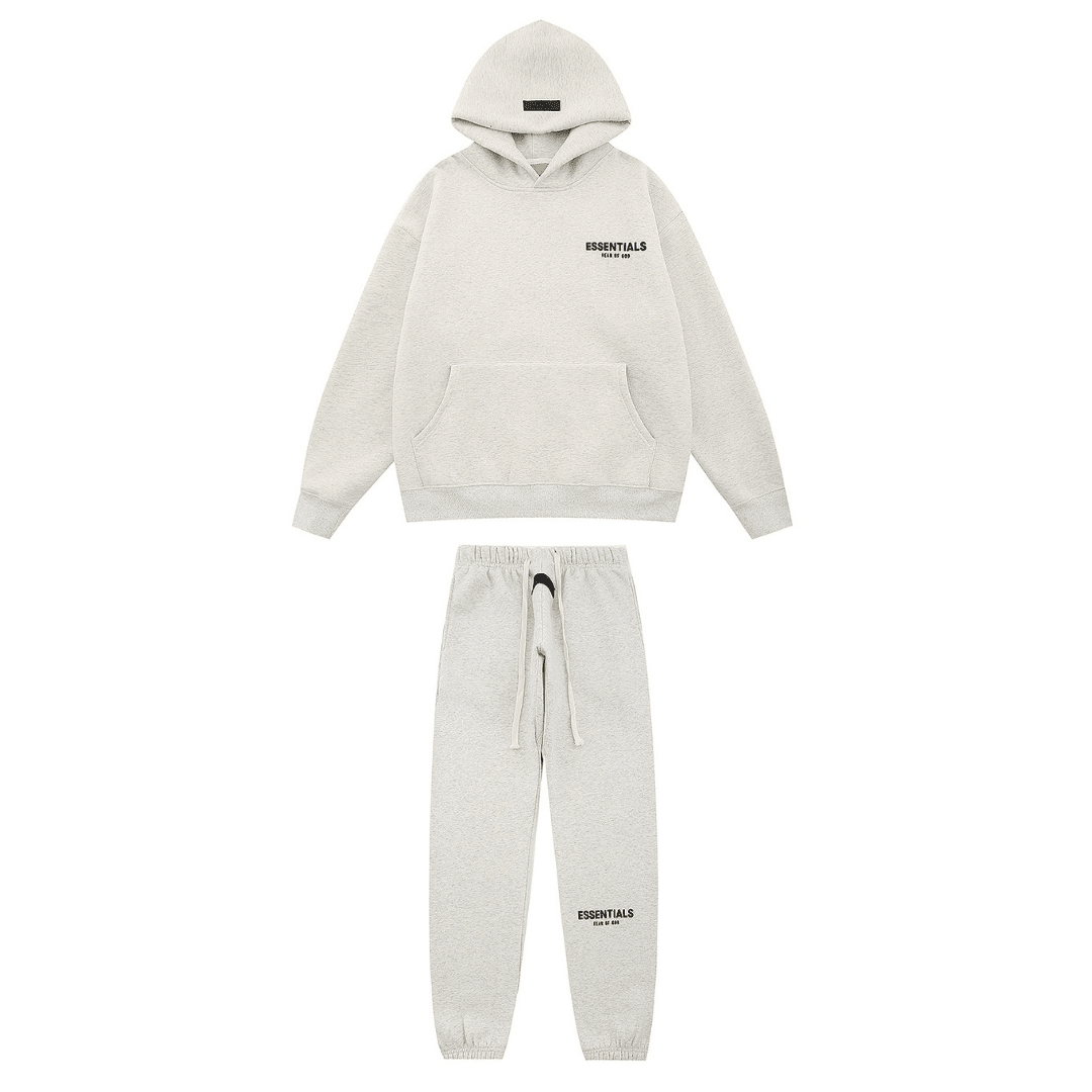 Essentials Fear Of God White Tracksuit