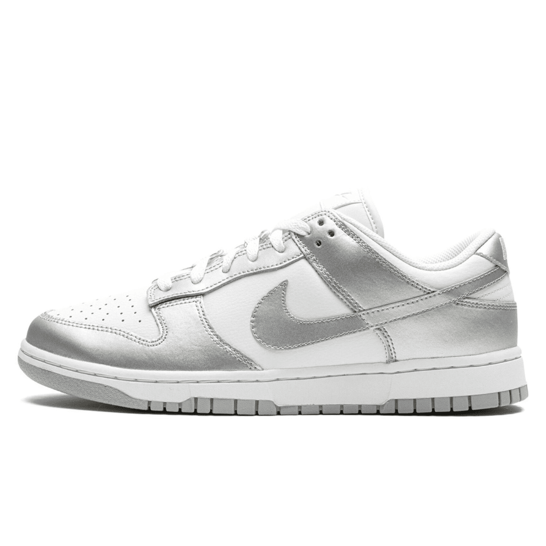 J1 Dunk Low Metallic Silver