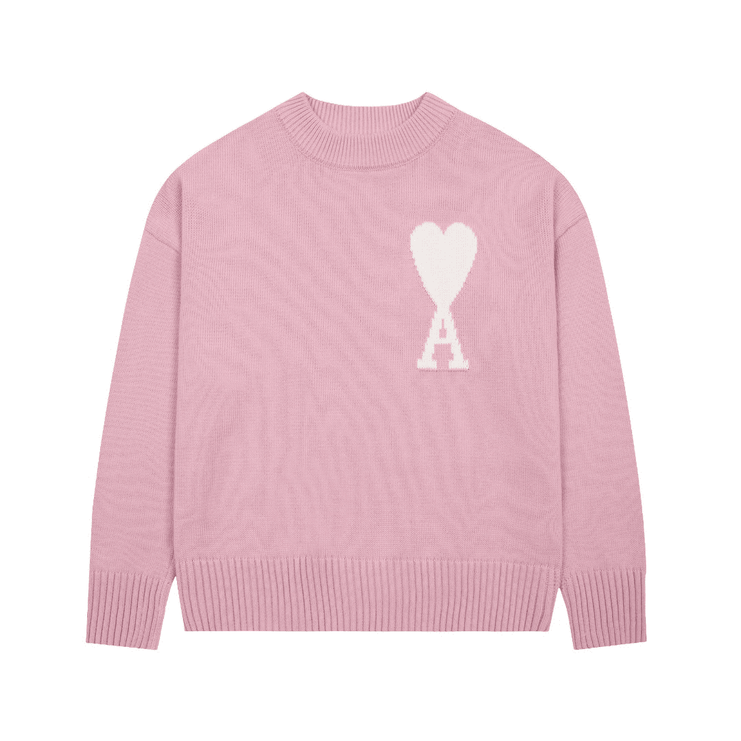 Ami Pink Sweater