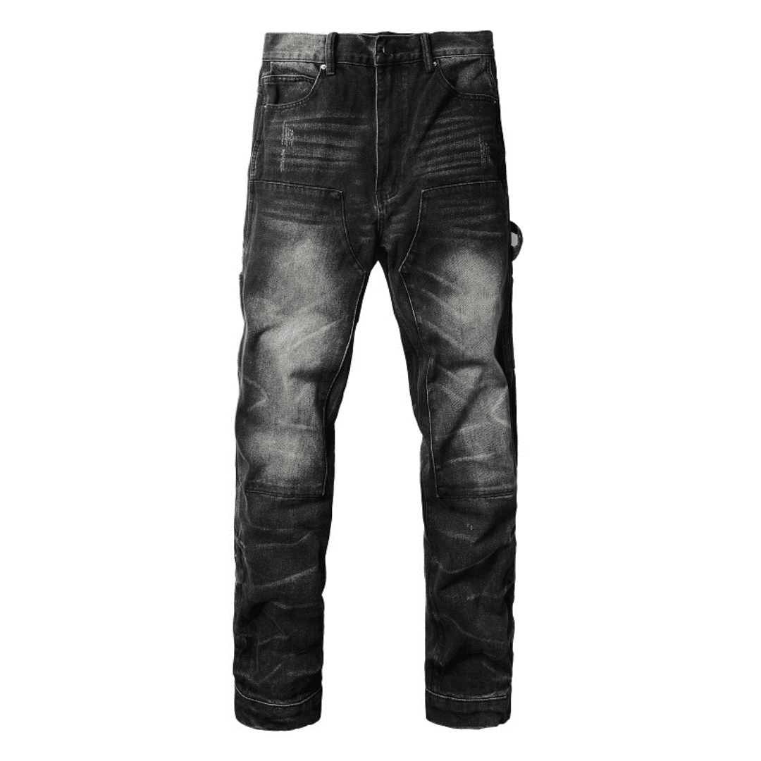 Amiri Black Logo Jeans