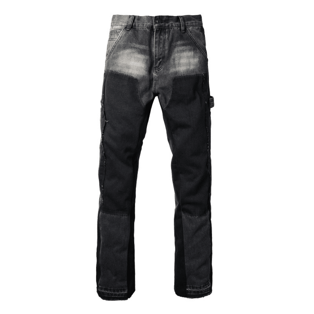 Black Flared Jeans