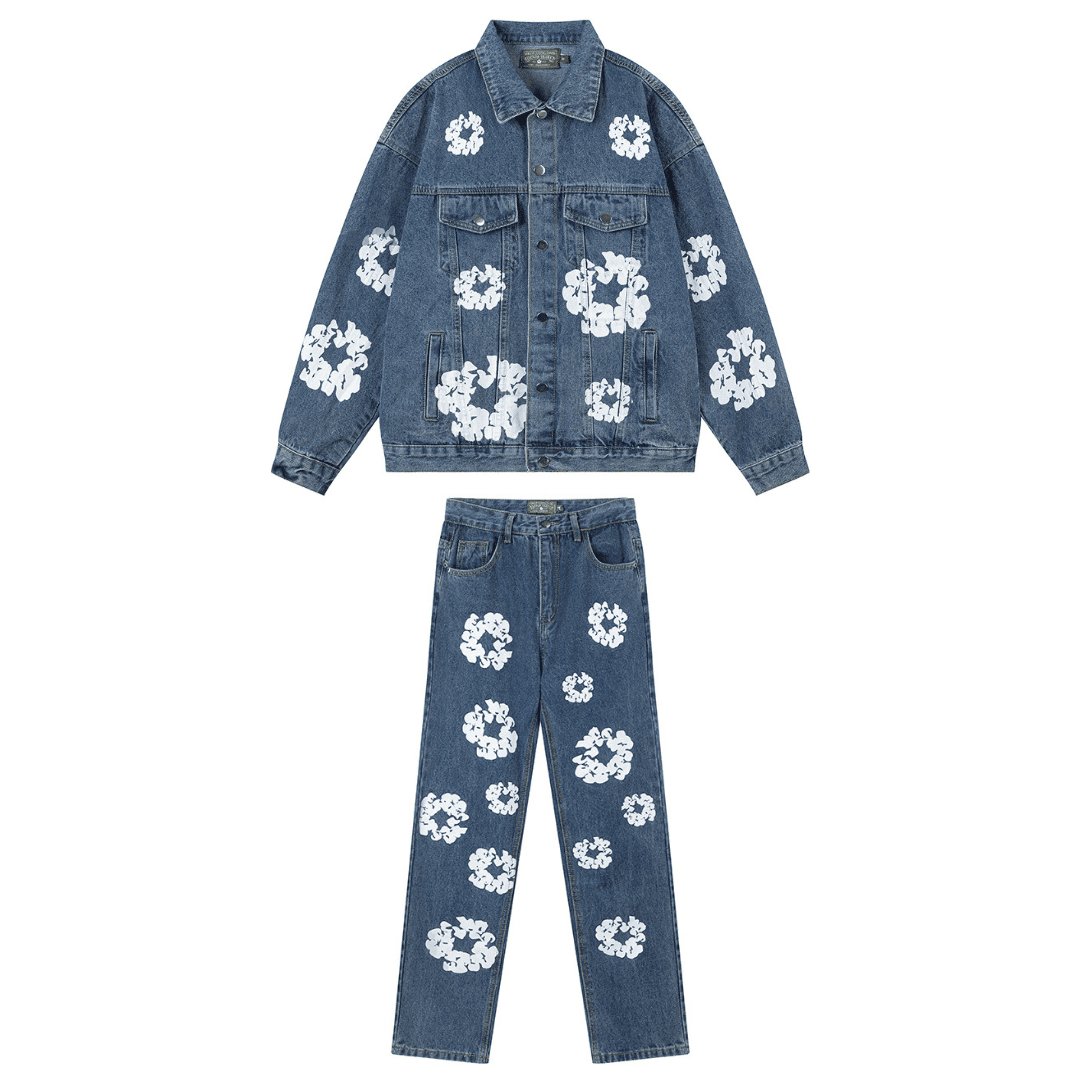 Denim Trs Blue Set