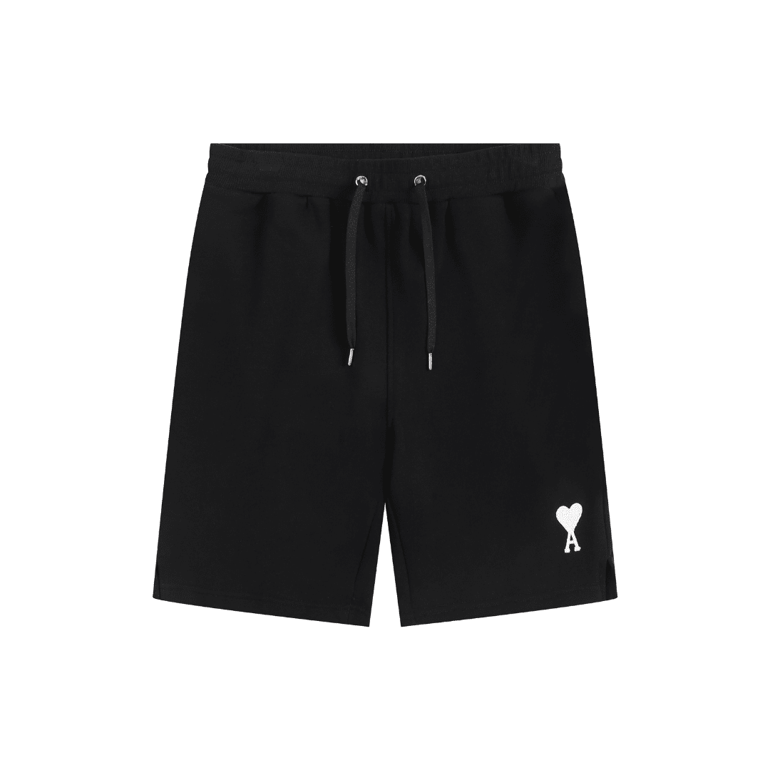 Ami Black Shorts