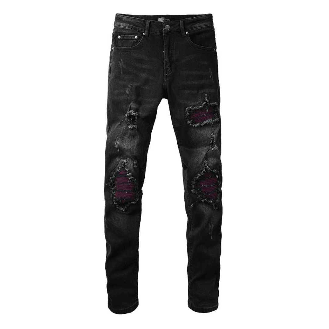 Amiri Black Ripped Jeans